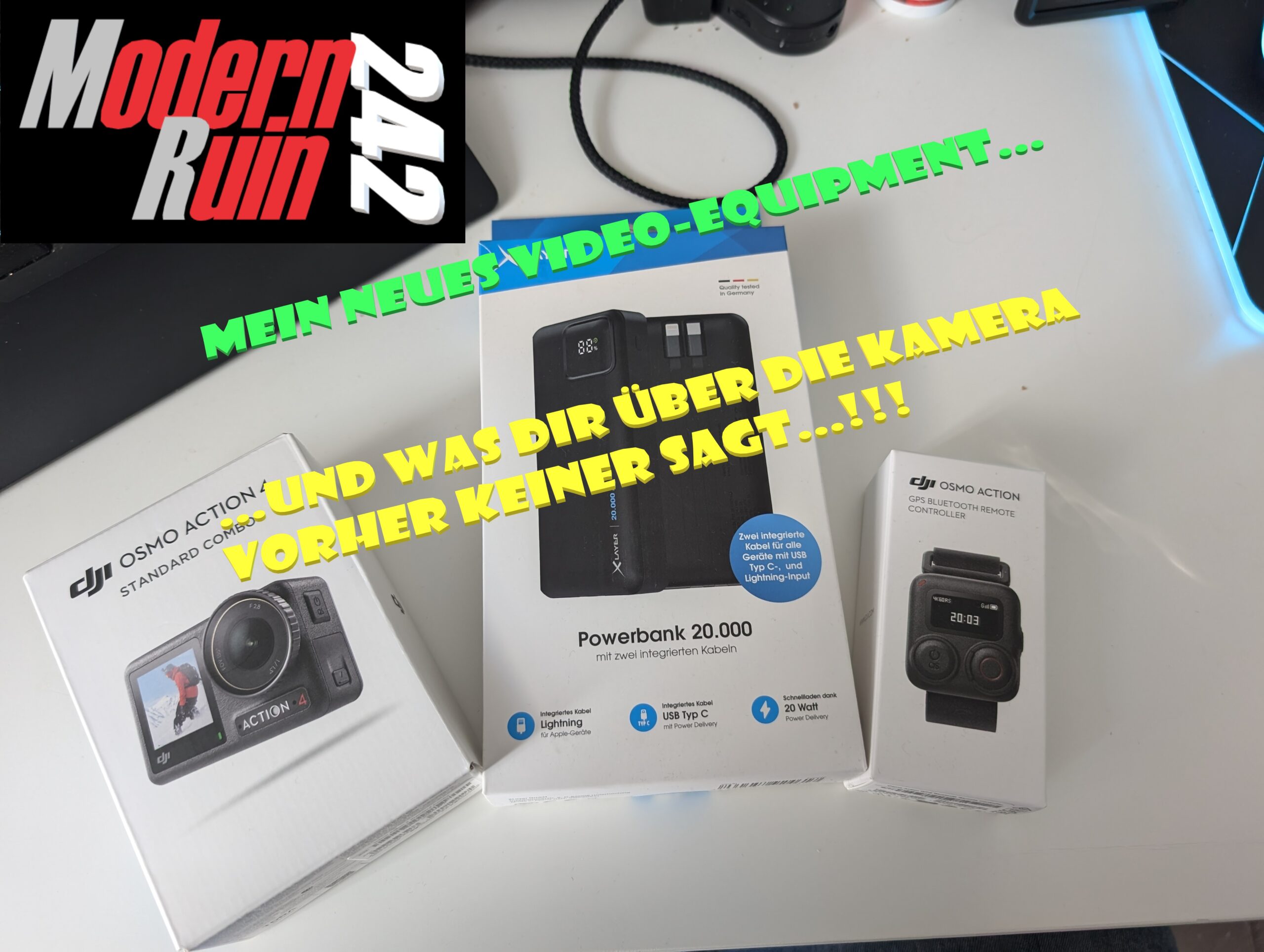 Mein neues Video Equipment – DJI Osmo Action 4 und was Dir vorher keiner sagt…